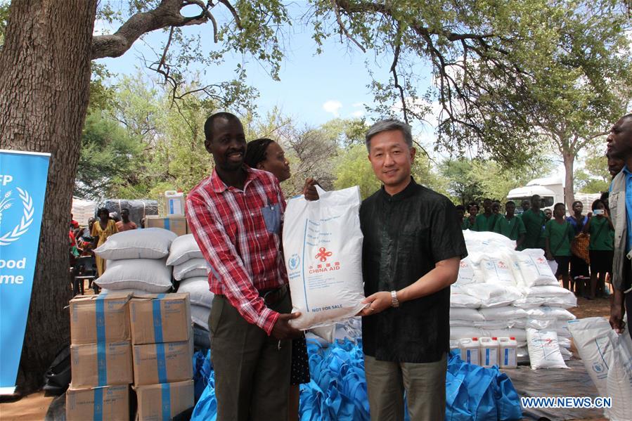 NAMIBIA-NKURENKURU-CHINA AID-FOOD-DROUGHT