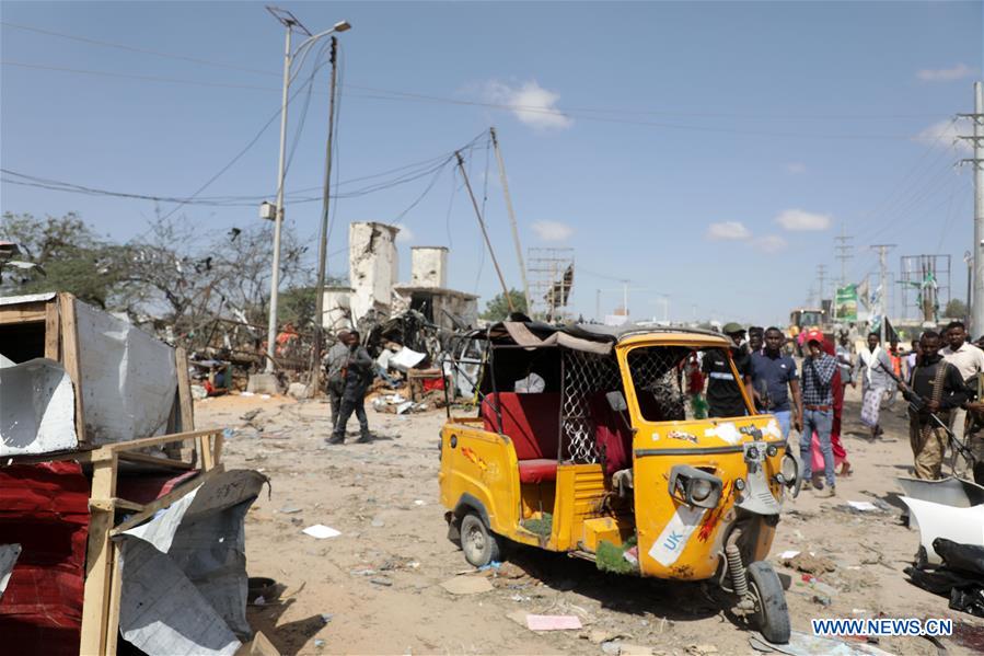 (SPOT NEWS)SOMALIA-MOGADISHU-SUICIDE BOMBING
