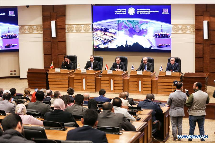EGYPT-CAIRO-EAST MEDITERRANEAN GAS FORUM-MEETING