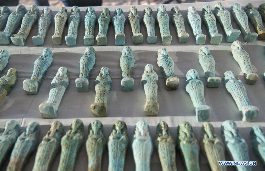 EGYPT-MINYA-ARCHEOLOGICAL DISCOVERY