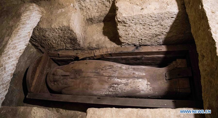 EGYPT-MINYA-ARCHEOLOGICAL DISCOVERY