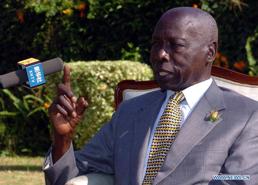 KENYA-NAIROBI-FORMER PRESIDENT-MOI-DEATH