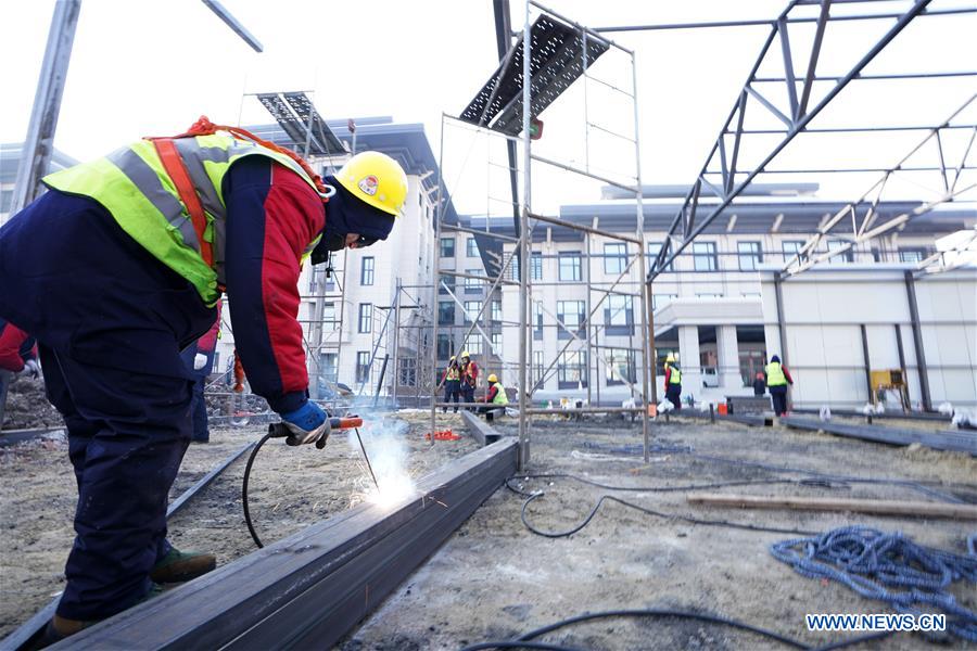 CHINA-HEILONGJIANG-HARBIN-NOVEL CORONAVIRUS-DESIGNATED HOSPITAL-CONSTRUCTION (CN)