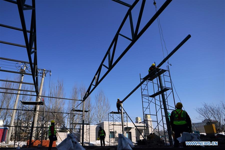 CHINA-HEILONGJIANG-HARBIN-NOVEL CORONAVIRUS-DESIGNATED HOSPITAL-CONSTRUCTION (CN)