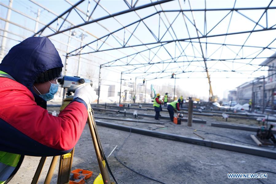 CHINA-HEILONGJIANG-HARBIN-NOVEL CORONAVIRUS-DESIGNATED HOSPITAL-CONSTRUCTION (CN)