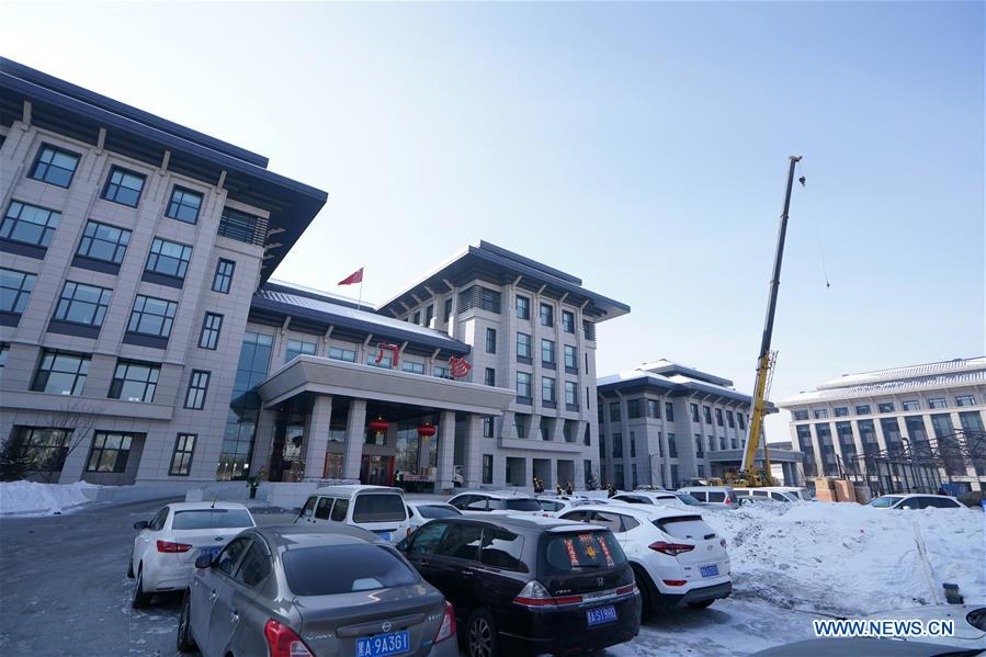 CHINA-HEILONGJIANG-HARBIN-NOVEL CORONAVIRUS-DESIGNATED HOSPITAL-CONSTRUCTION (CN)