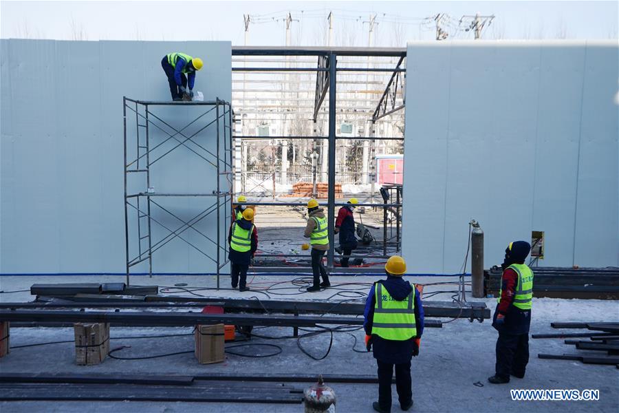 CHINA-HEILONGJIANG-HARBIN-NOVEL CORONAVIRUS-DESIGNATED HOSPITAL-CONSTRUCTION (CN)