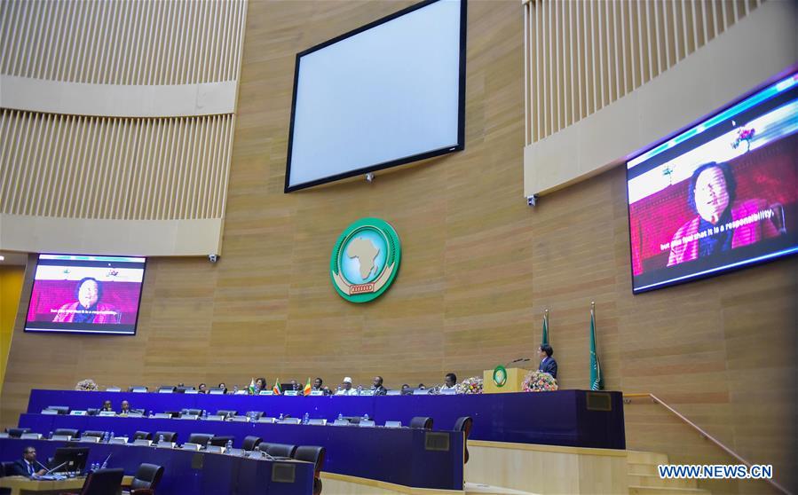 ETHIOPIA-ADDIS ABABA-TU YOUYOU-UNESCO-PRIZE