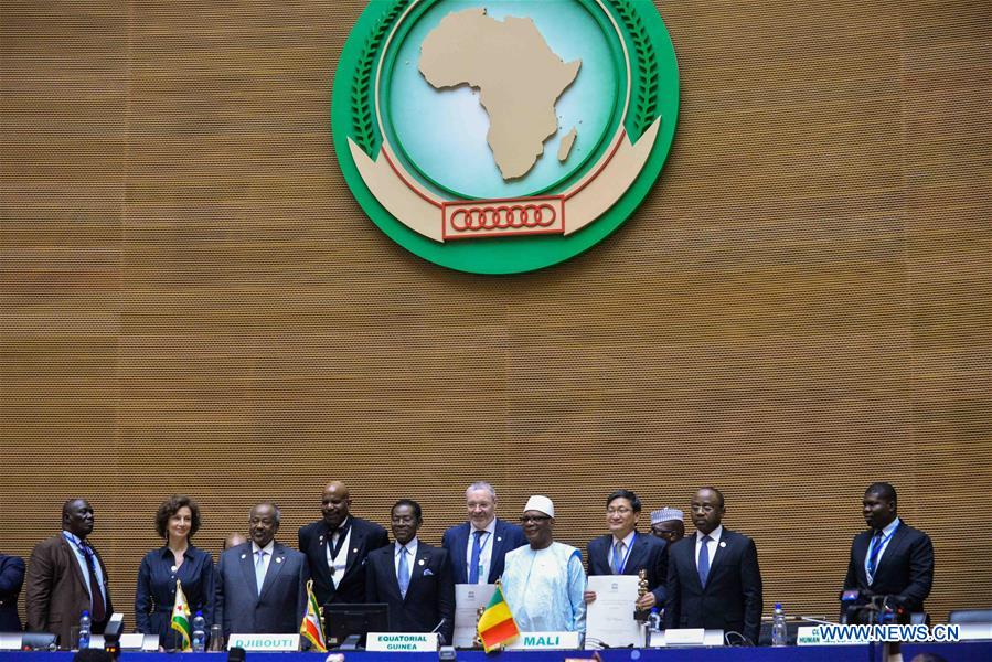 ETHIOPIA-ADDIS ABABA-TU YOUYOU-UNESCO-PRIZE