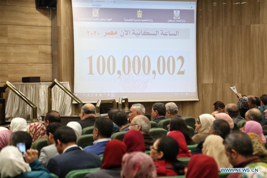 EGYPT-CAIRO-POPULATION IN EGYPT-100 MLN