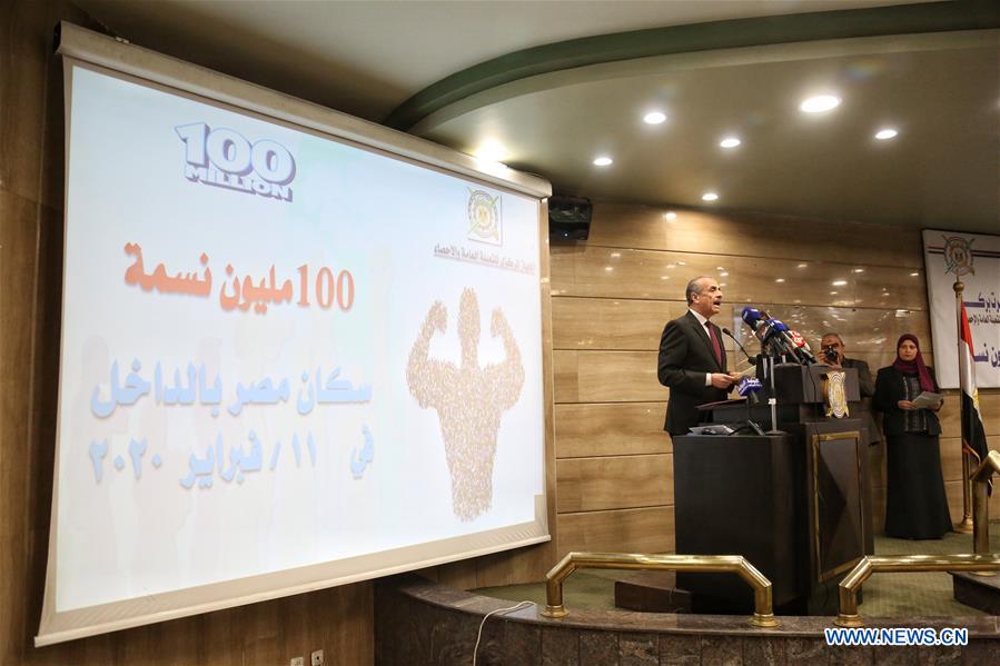 EGYPT-CAIRO-POPULATION IN EGYPT-100 MLN