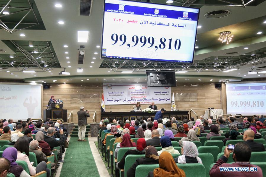 EGYPT-CAIRO-POPULATION IN EGYPT-100 MLN