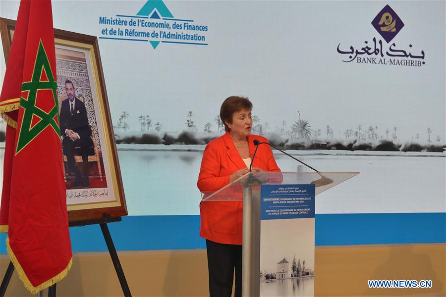 MOROCCO-RABAT-IMF-PRESS CONFERENCE