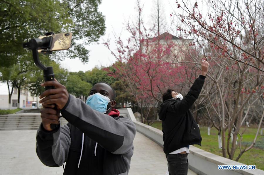 CHINA-JIANGXI-NANCHANG-COVID-19-INTERNATIONAL STUDENT (CN)