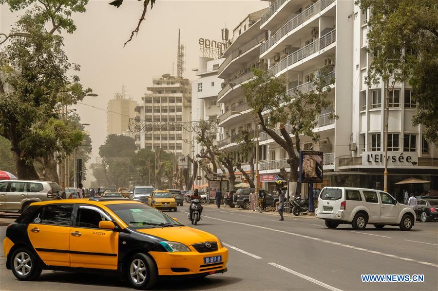 SENEGAL-DAKAR-SAND AND DUST STORM