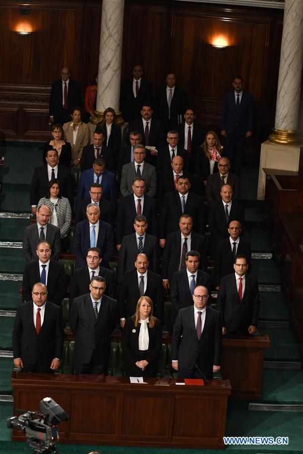 TUNISIA-TUNIS-PARLIAMENT-VOTE-NEW CABINET