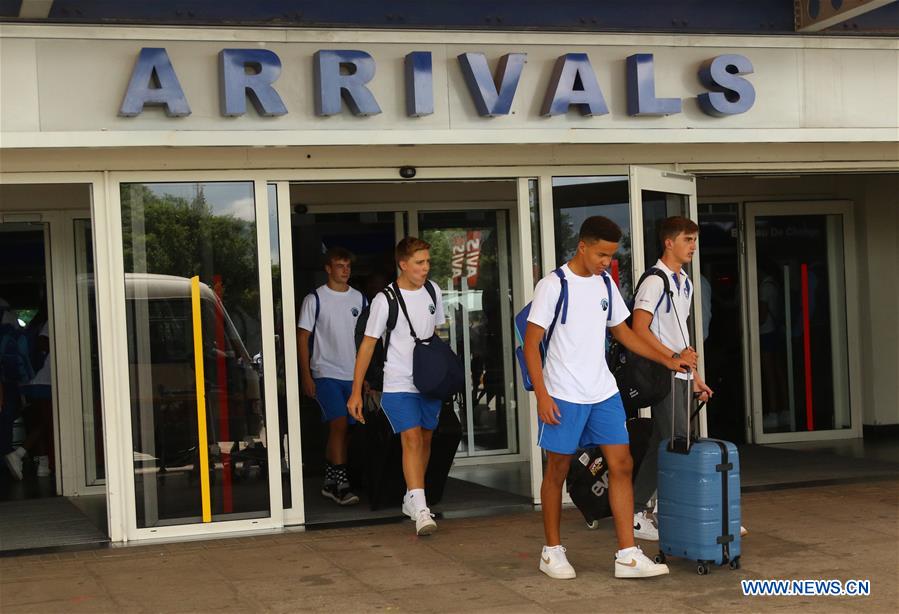 ZIMBABWE-HARARE-RG MUGABE AIRPORT-CORONAVIRUS-PRECAUTION