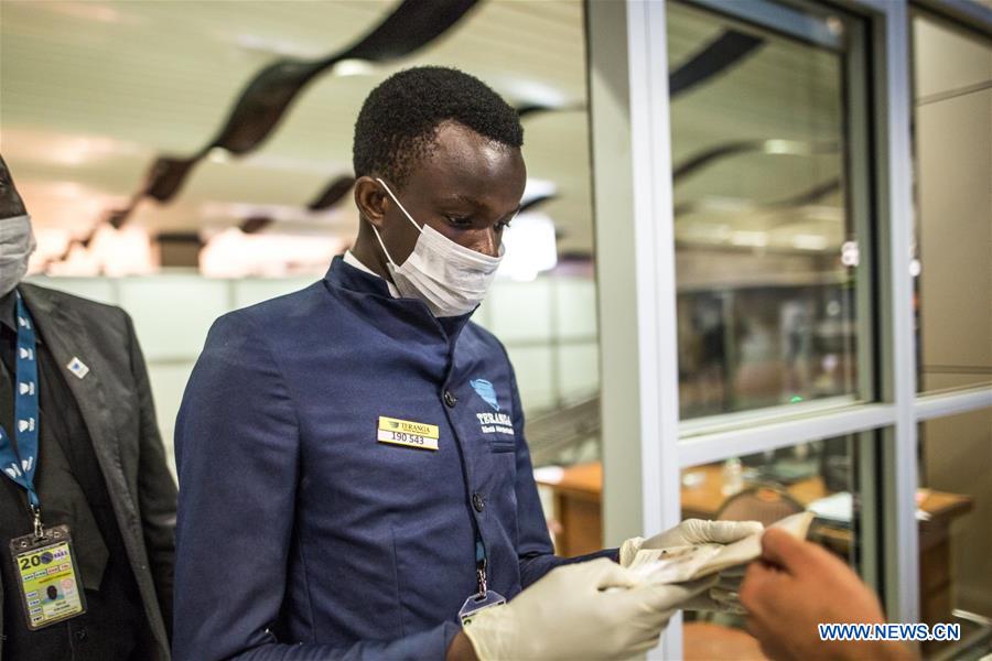 SENEGAL-AIRPORT-MEASURES-COVID-19