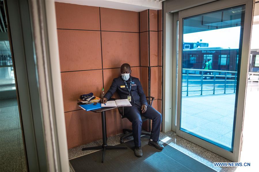 SENEGAL-AIRPORT-MEASURES-COVID-19