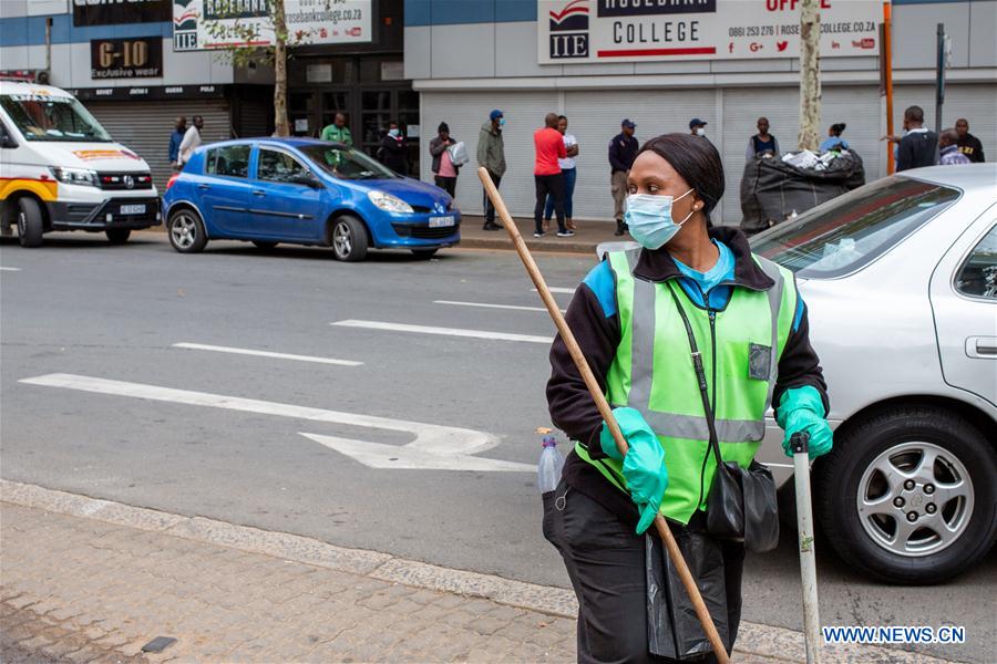 SOUTH AFRICA-JOHANNESBURG-COVID-19