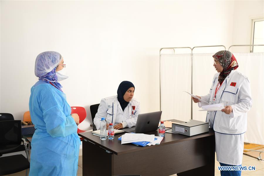 MOROCCO-SALE-COVID-19-CASES