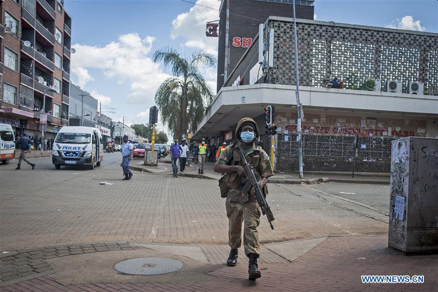 SOUTH AFRICA-JOHANNESBURG-COVID-19-LOCKDOWN