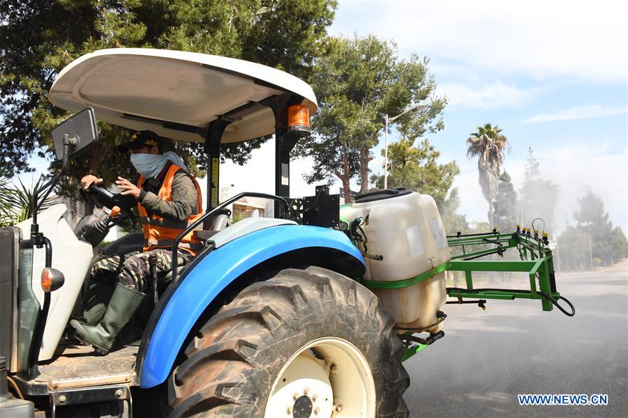 MOROCCO-RABAT-COVID-19-DISINFECTION