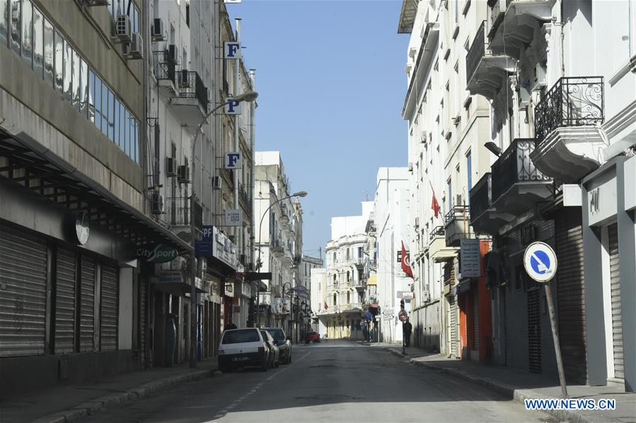 TUNISIA-TUNIS-STREET VIEW