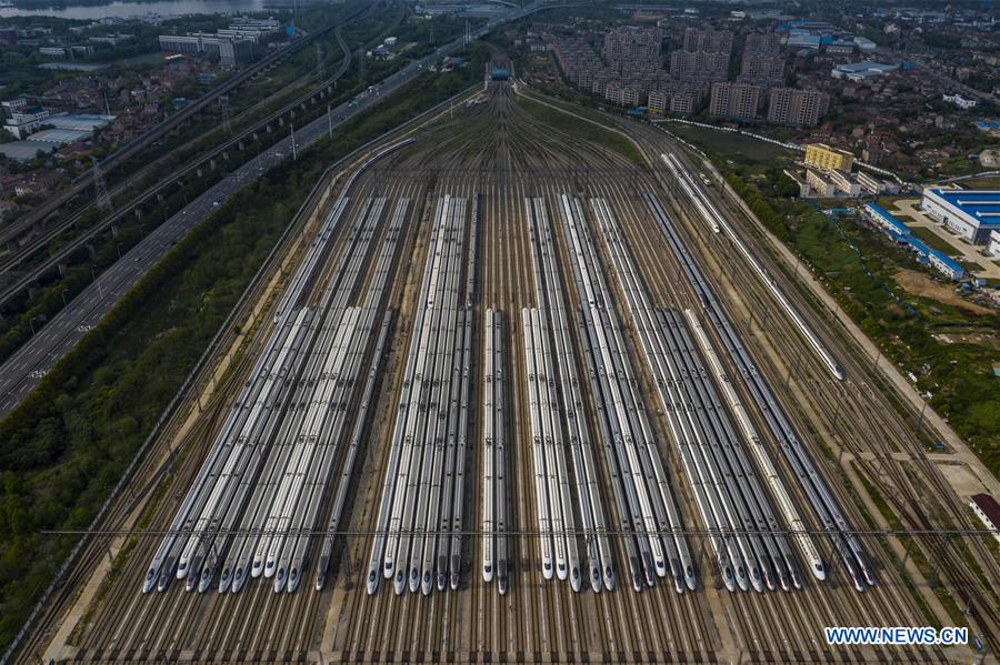 CHINA-HUBEI-WUHAN-RAIL-RESUMPTION PREPARATION (CN)