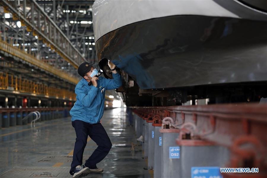 CHINA-HUBEI-WUHAN-TRAIN-RESUMPTION PREPARATION (CN)