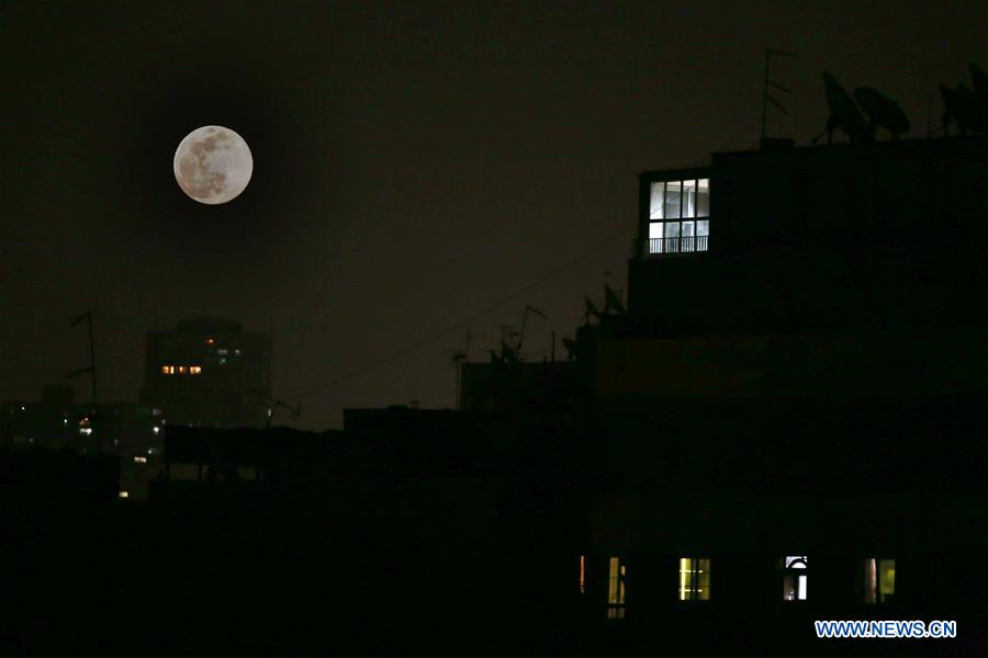 EGYPT-CAIRO-FULL MOON