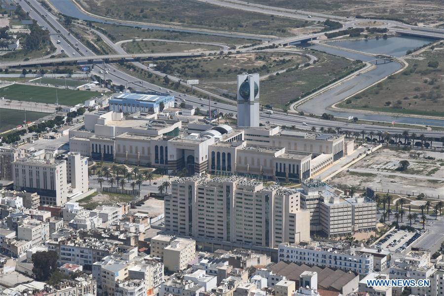 TUNISIA-TUNIS-BIRD'S EYE VIEW