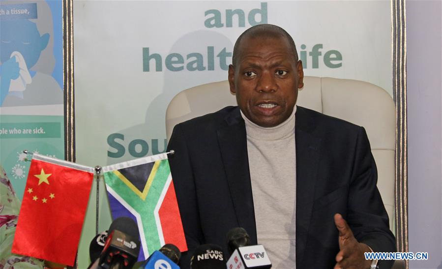 SOUTH AFRICA-JOHANNESBURG-CHINA-MEDICAL SUPPLIES-DONATION-COVID-19