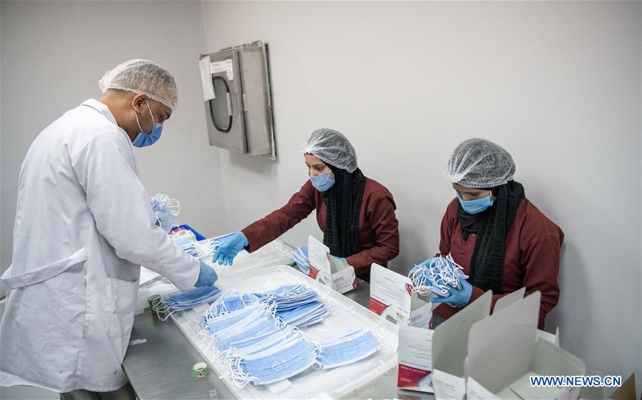 EGYPT-CHINA-MASK PRODUCTION COOPERATION