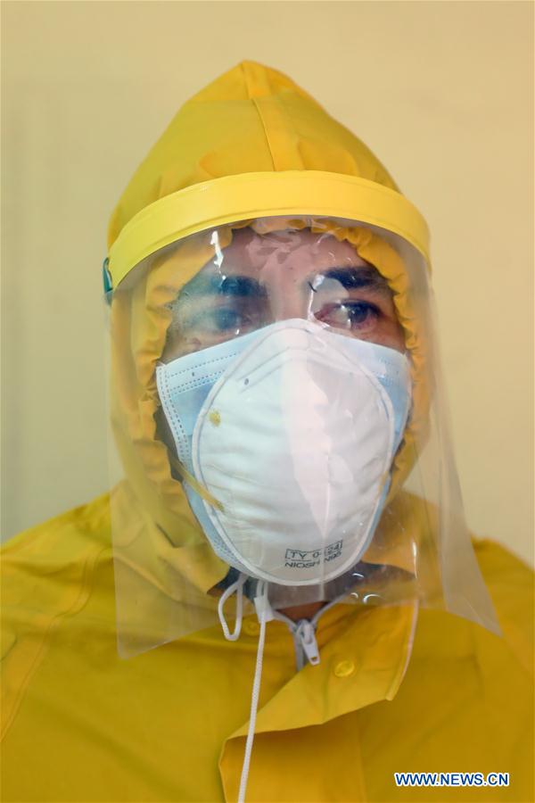 EGYPT-CAIRO-COVID-19-MEDICAL STAFF