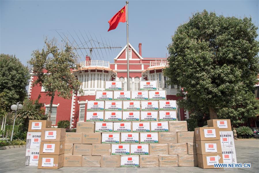 EGYPT-CAIRO-COVID-19-OVERSEAS STUDENTS-HEALTH KITS