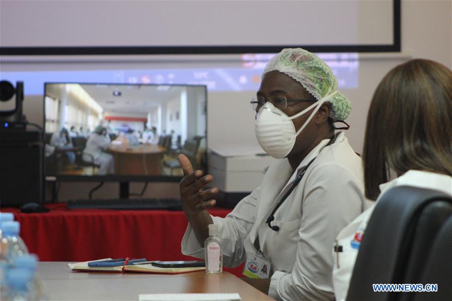 MOZAMBIQUE-MAPUTO-CHINA-COVID-19-TRAINING 
