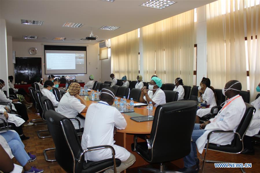 MOZAMBIQUE-MAPUTO-CHINA-COVID-19-TRAINING