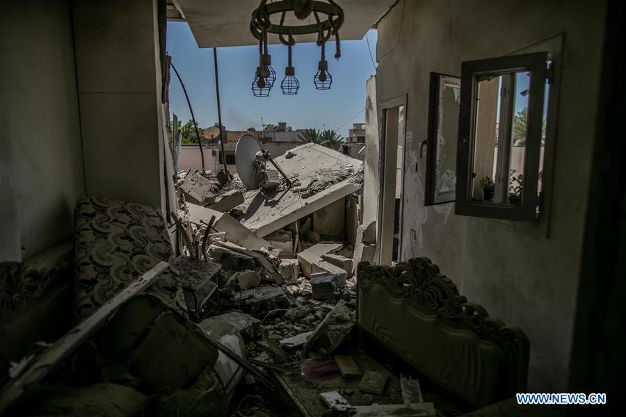 LIBYA-TRIPOLI-SHELLING