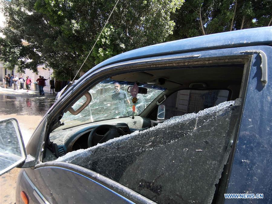 LIBYA-TRIPOLI-SHELLING