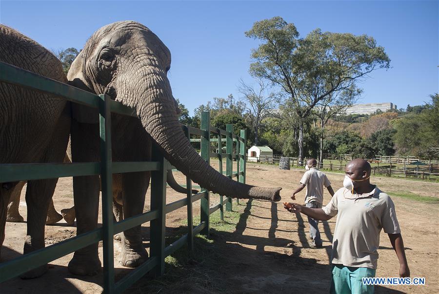 SOUTH AFRICA-JOHANNESBURG-ZOO-COVID-19-CLOSE
