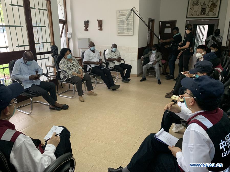 COTE D'IVOIRE-ABIDJAN-COVID-19-CHINESE MEDICAL TEAM-EXPERTS