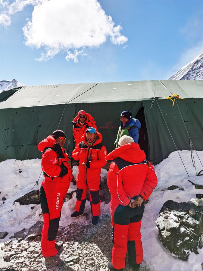 (InTibet)CHINA-TIBET-MOUNT QOMOLANGMA-REMEASUREMENT (CN)