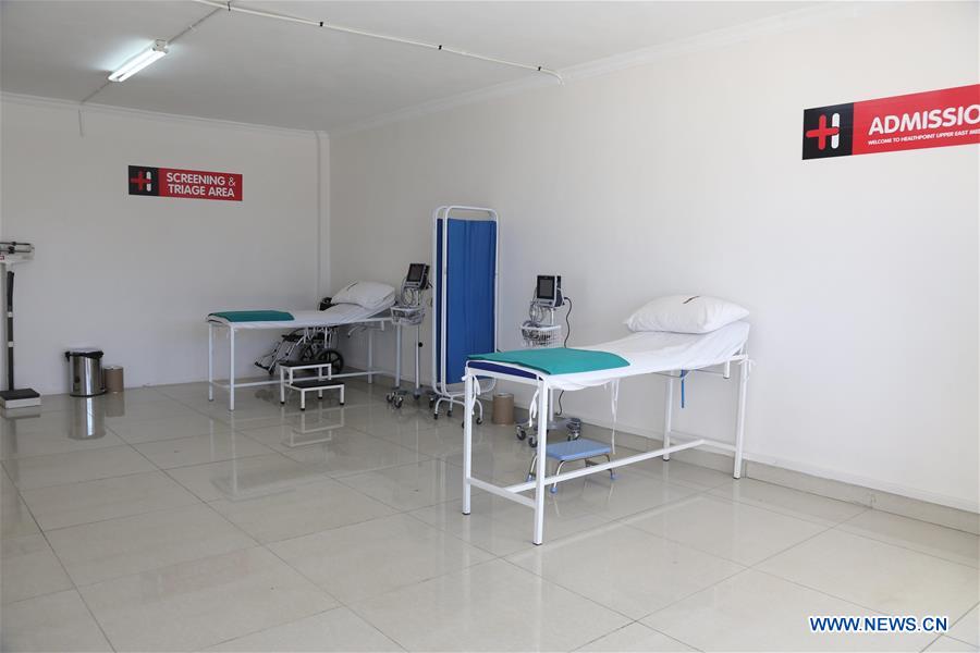 ZIMBABWE-HARARE-COVID-19-CHINESE FIRMS-TREATMENT AND ISOLATION CENTER