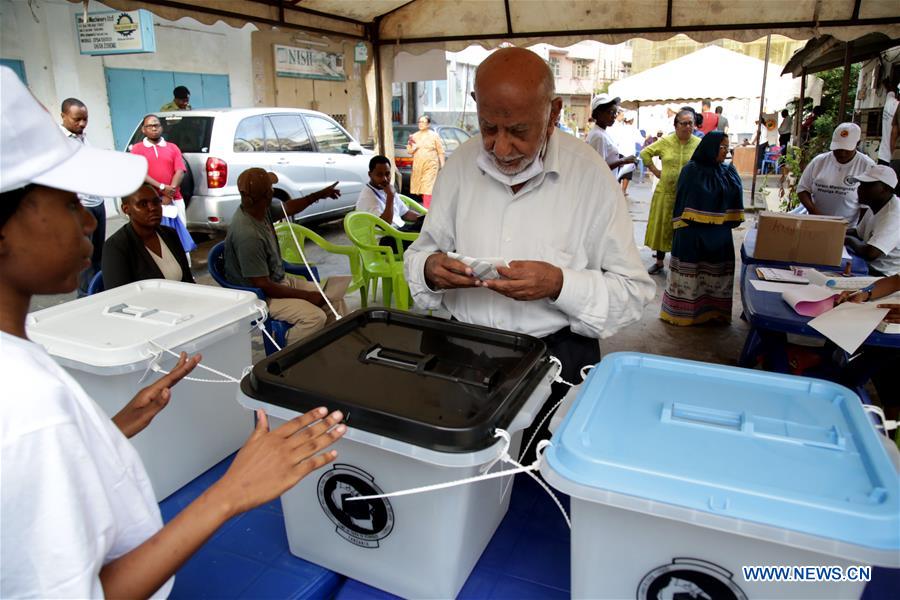 TANZANIA-ELECTIONS-VOTE
