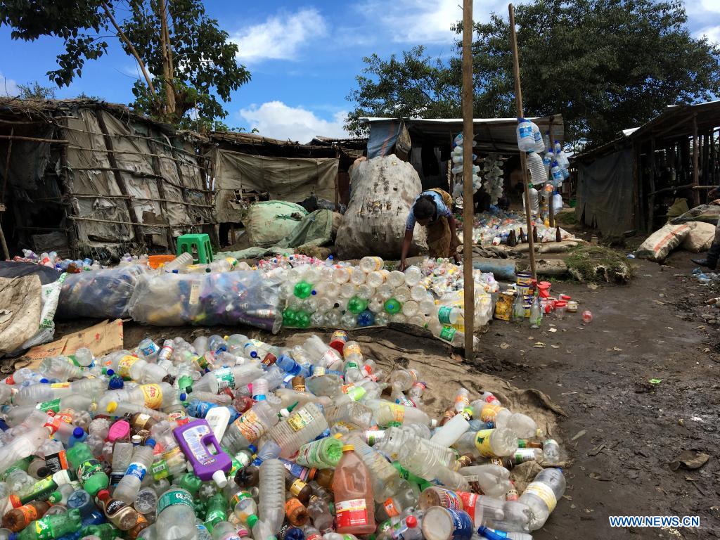 Feature Bottle collectors finding treasure in waste management in