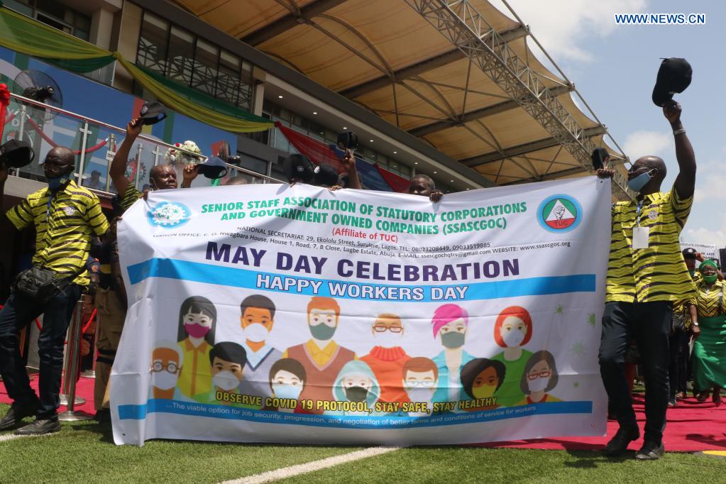 Int'l Workers' Day marked in Lagos, Nigeria Xinhua English.news.cn