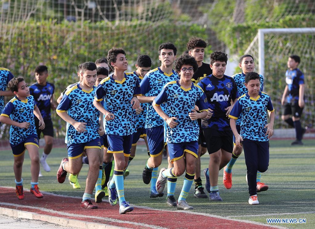 Manchester United Sports Academy of Egypt holds football training