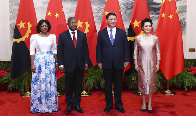 China, Angola agree to promote ties as presidents meet in Beijing