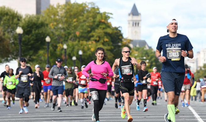 43rd Marine Corps Marathon held in Washington D.C.